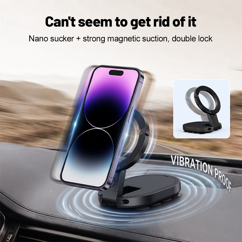 Kitchen Gadgets Essential - 360° Rotation 3‑In‑1 Suction Cup Magnetic