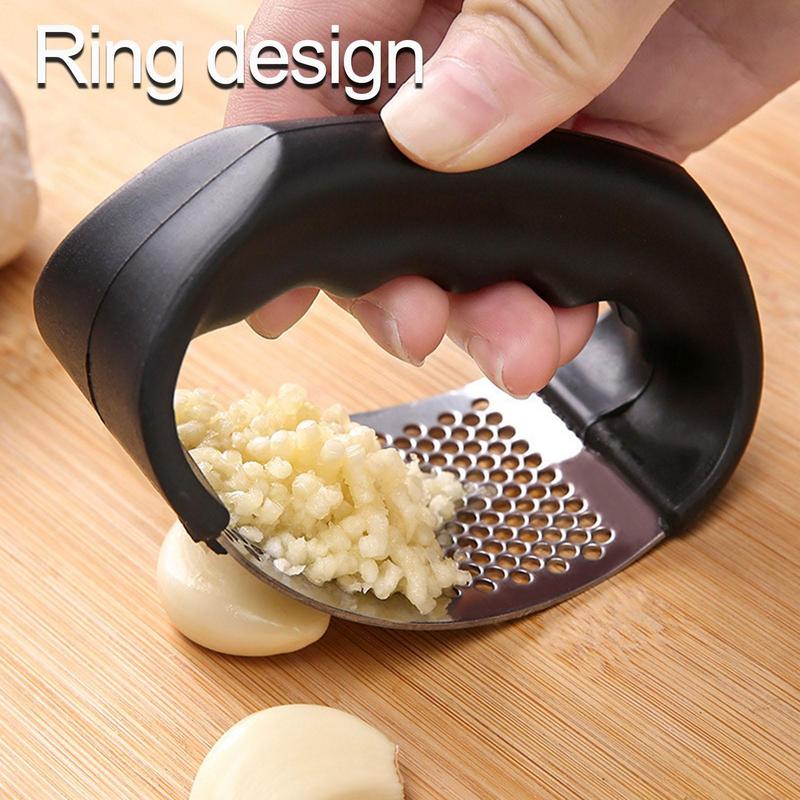 Manual Garlic Press - Stainless Steel Garlic Press Crusher Manual