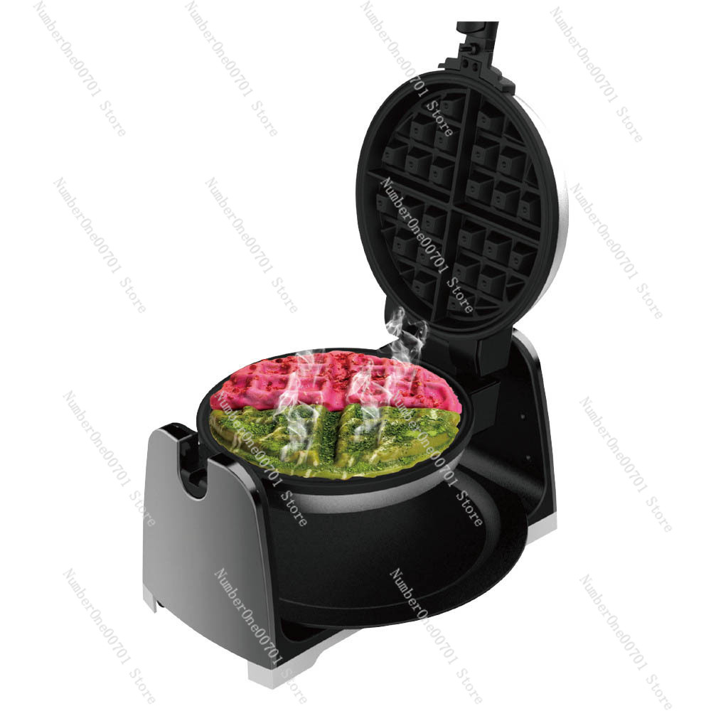 Rotating Dual-Sided Waffle Mak - Breakfast Sandwich Maker 评论和价格