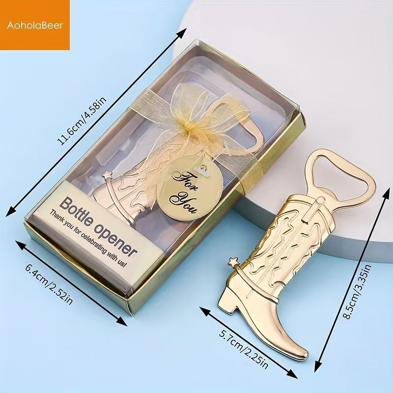 5pcs Boot Bottle Opener with P - Kitchen Gadgets Presents 评论和价格