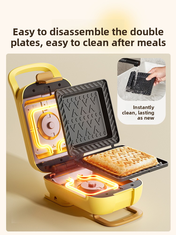 Household Thickened Hot Press  - Breakfast Sandwich Maker 评论和价格