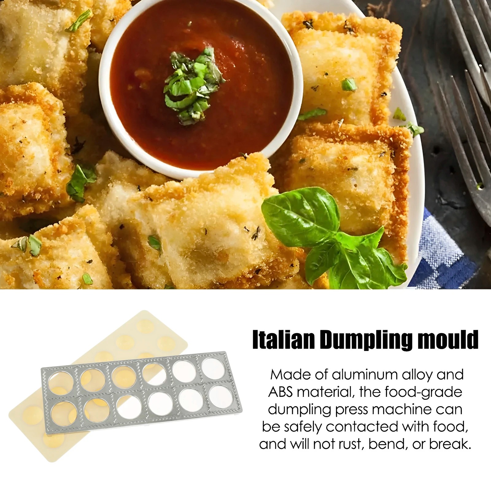Dumpling Mold 12 Holes Ravioli - Kitchen Gadgets China 评论和价格