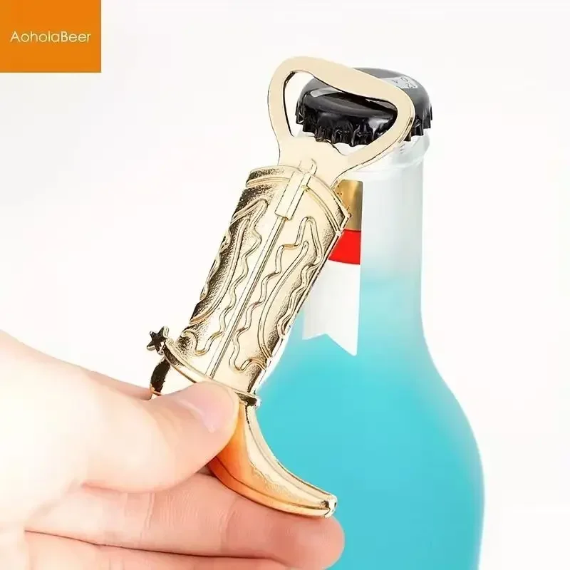 1pc Boot Bottle Opener with Pa - Kitchen Gadgets Presents 评论和价格