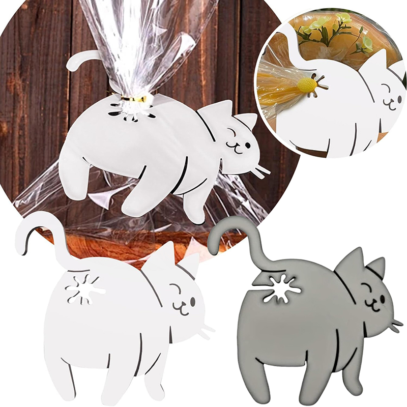 Funny Cat Butt Bread Clip 3D P - Kitchen Gadgets To 3D Print 评论和价格