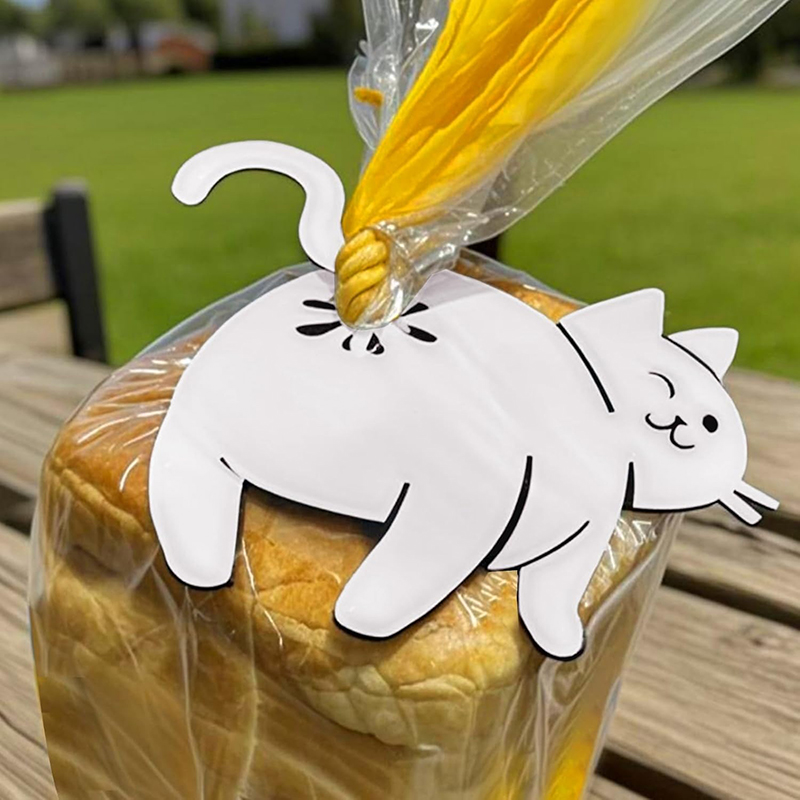 Funny Cat Butt Bread Clip 3D P - Kitchen Gadgets To 3D Print 评论和价格