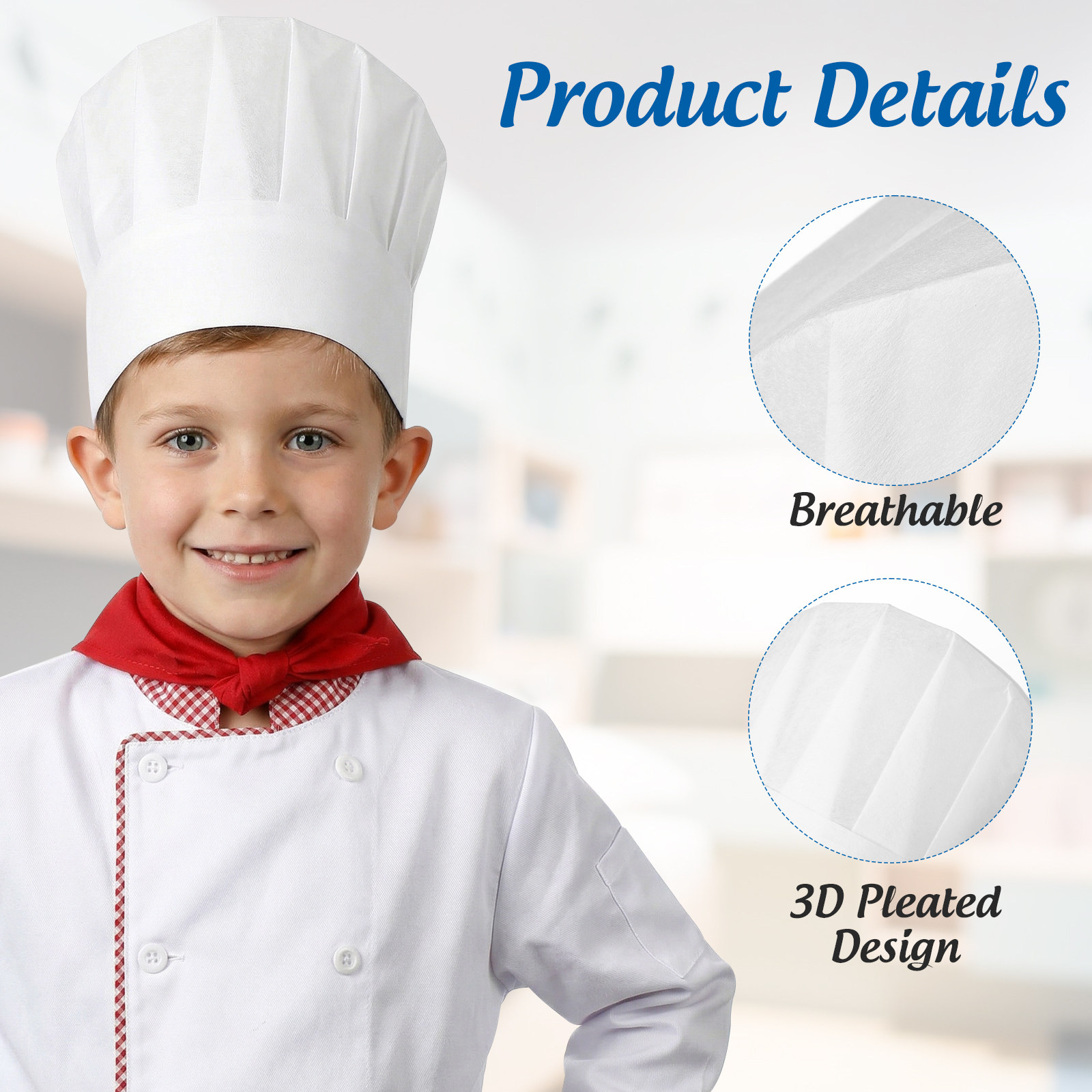 20pcs Children Disposable Chef - Kitchen Gadgets China 评论和价格