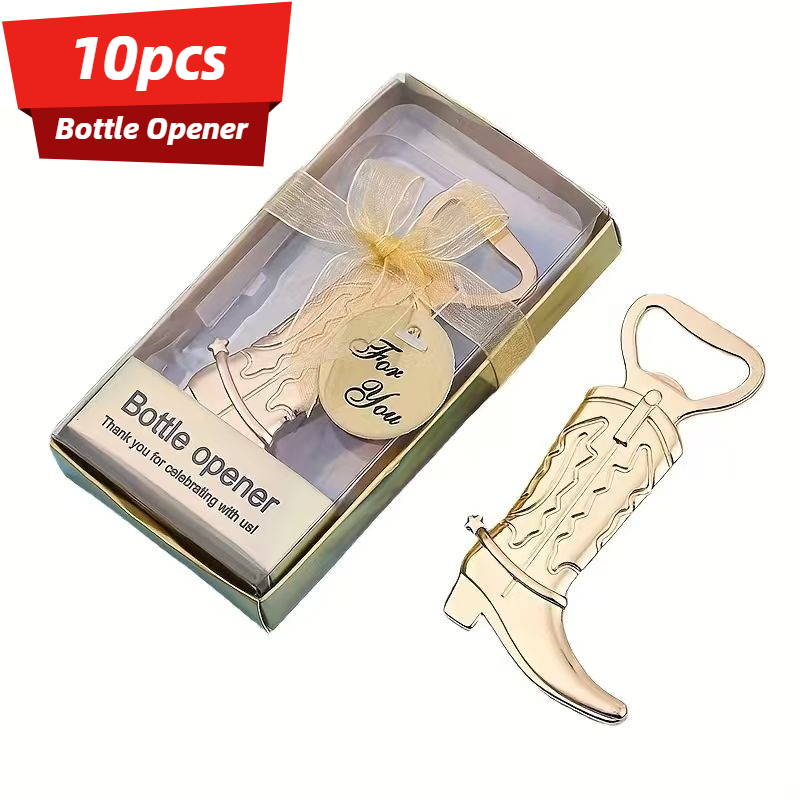 10pcs Boot Bottle Opener with  - Kitchen Gadgets Presents 评论和价格