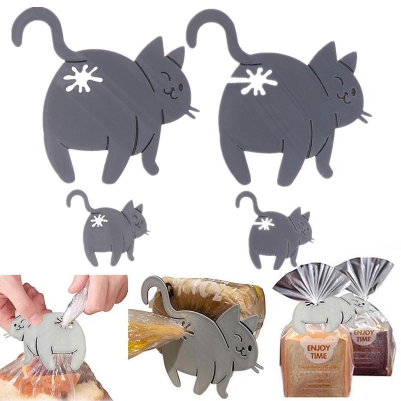 3D Printed Cat Bread Clip Bag  - Kitchen Gadgets To 3D Print 评论和价格