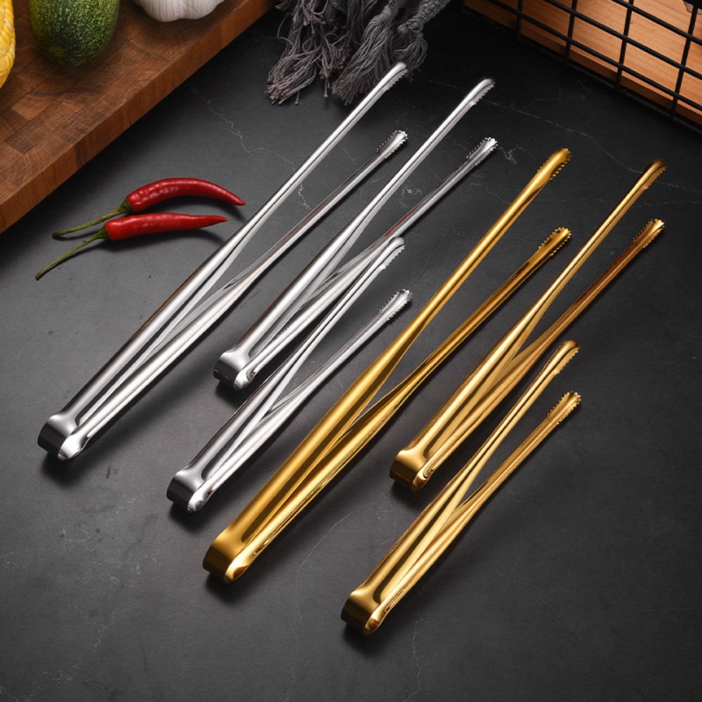 Stainless Steel Grill Tongs Fo - Kitchen Gadgets And Utensils 评论和价格
