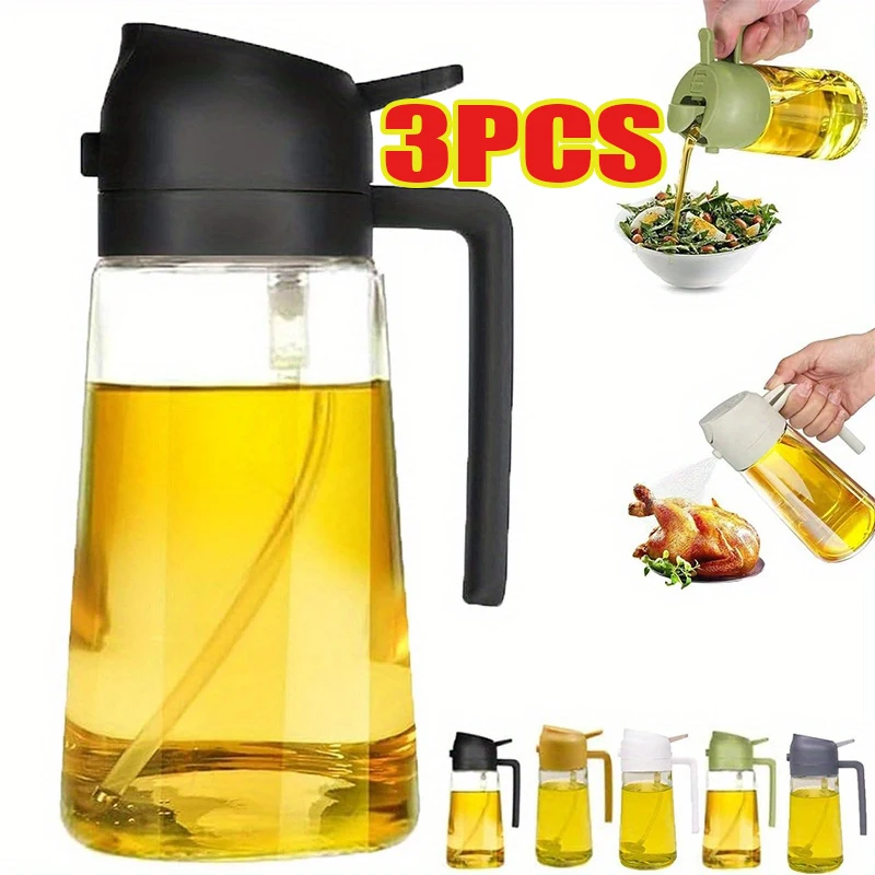 Oil Spray 2-in-1 Plastic House - Oil Mister Spray Bottle 评论和价格