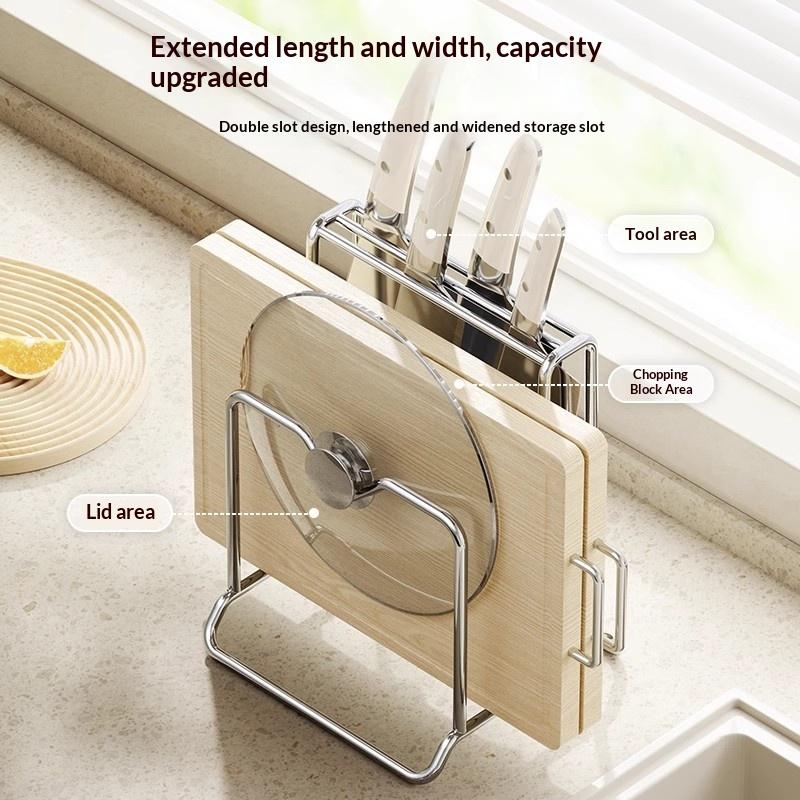 Kitchen Knife Organizer Rack W - Kitchen Gadgets And Utensils 评论和价格