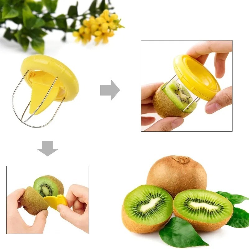 Creative Stainless Steel Kiwi  - Kitchen Gadgets Essential 评论和价格