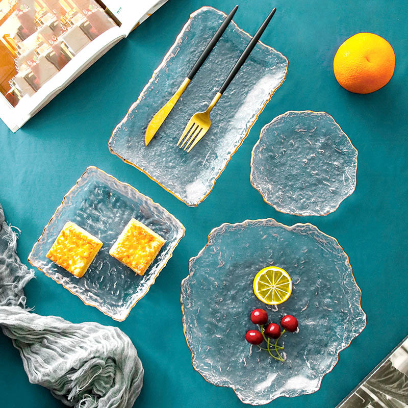 Japanese Hammer Glass Dinner P - Kitchen Gadgets China 评论和价格