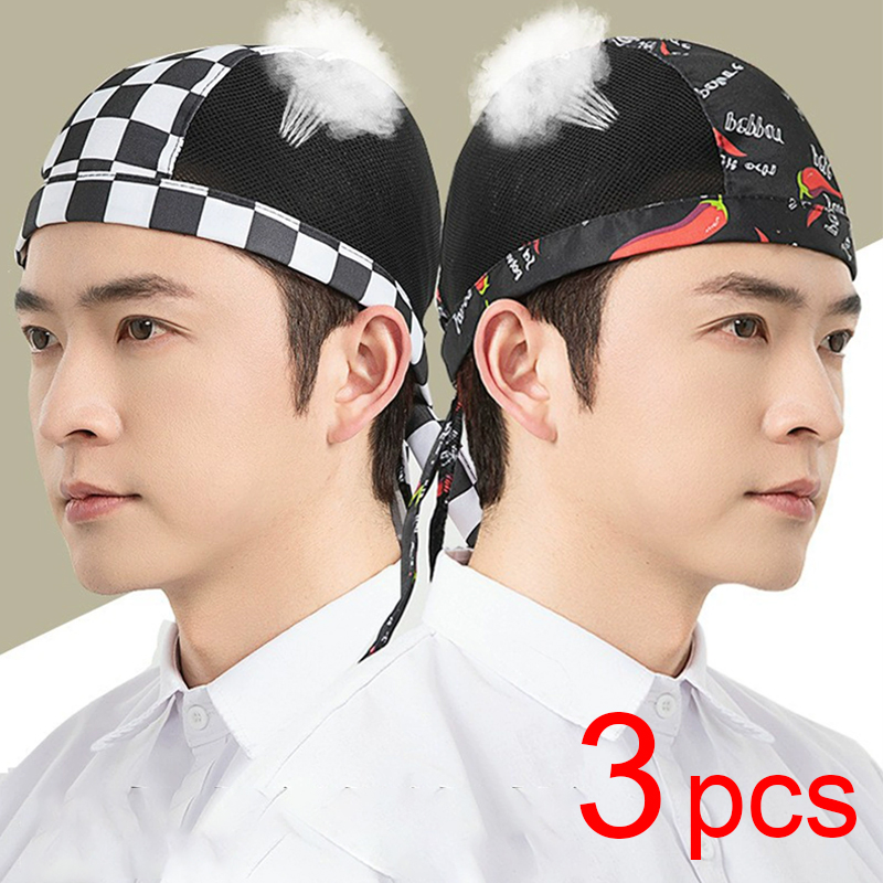 Breathable Mesh Cook Hat 3pcs  - Kitchen Gadgets China 评论和价格