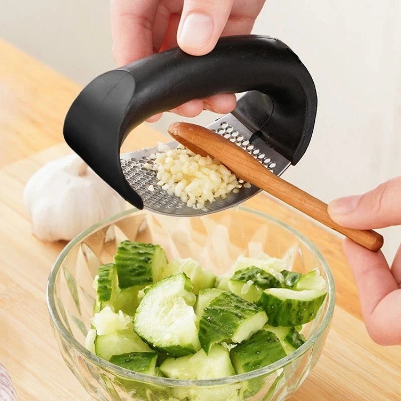1/6pcs Stainless Steel Garlic  - Manual Garlic Press 评论和价格