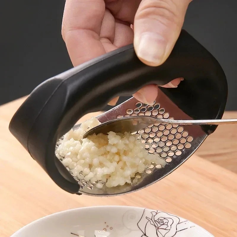 1/6pcs Stainless Steel Garlic  - Manual Garlic Press 评论和价格