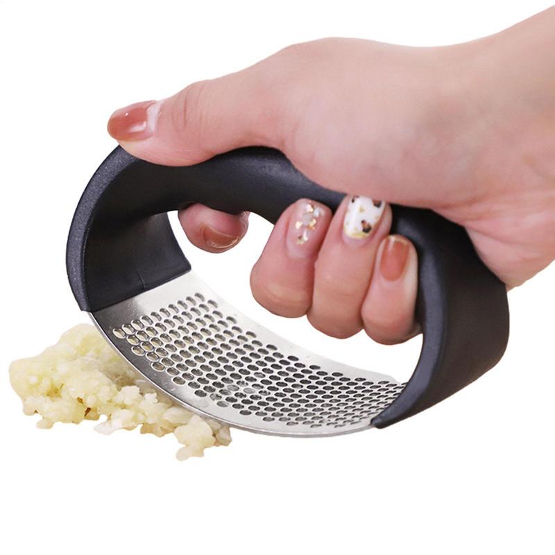 Stainless Steel Garlic Press C - Manual Garlic Press 评论和价格