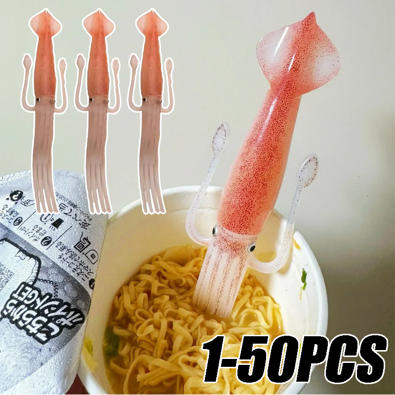 1-50PCS Octopus Themed Food Fo - Kitchen Gadgets And Utensils 评论和价格