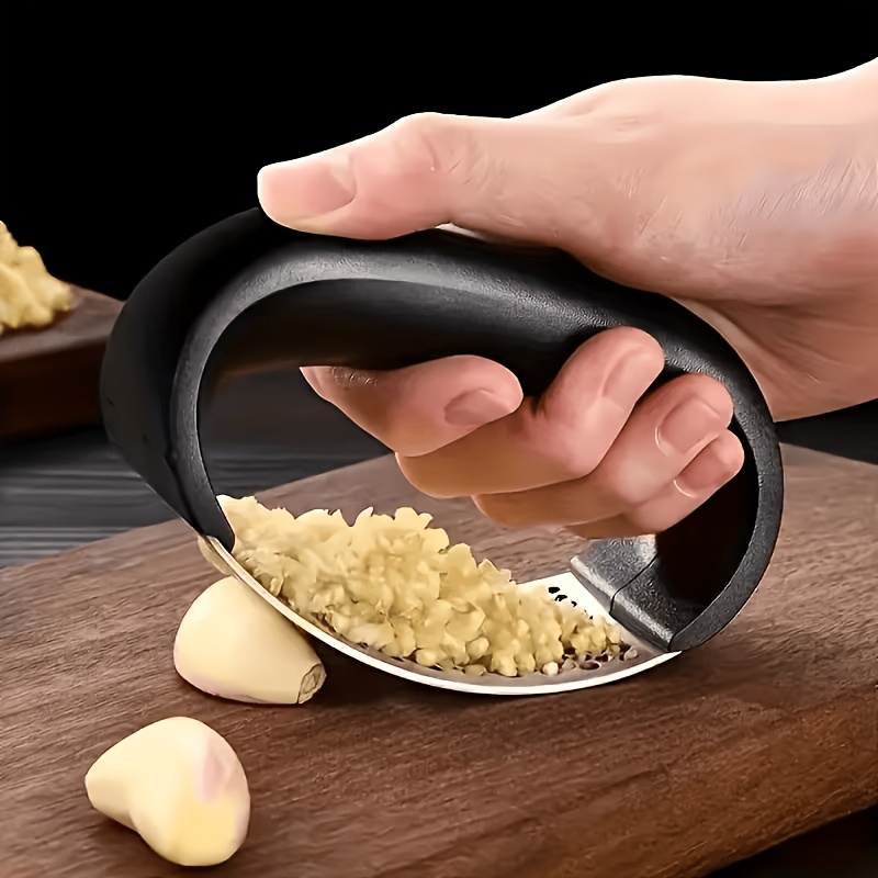 Stainless Steel Garlic Press C - Manual Garlic Press 评论和价格