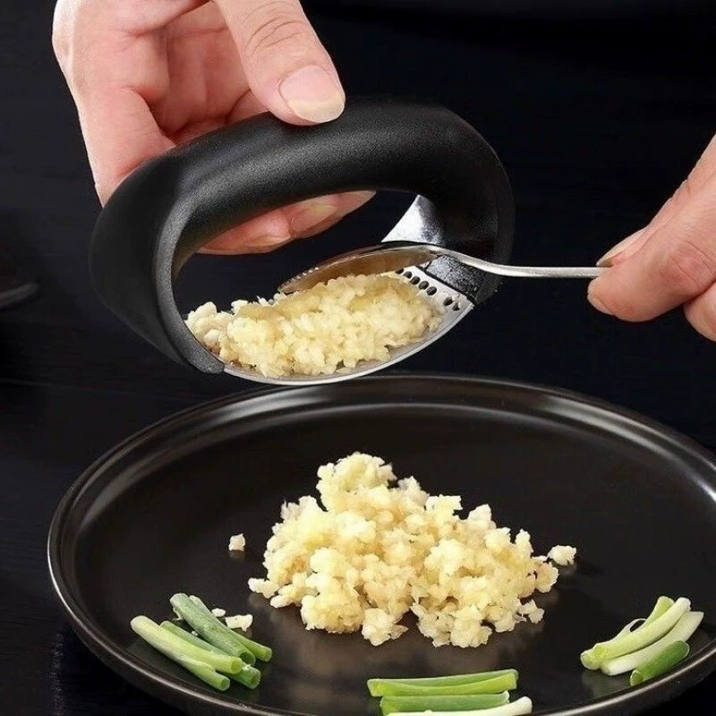 Stainless Steel Garlic Press C - Manual Garlic Press 评论和价格