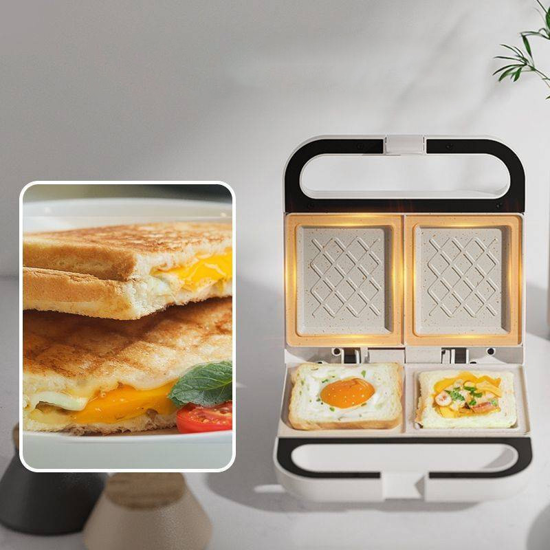 2-Slice Sandwich Toaster with  - Breakfast Sandwich Maker 评论和价格