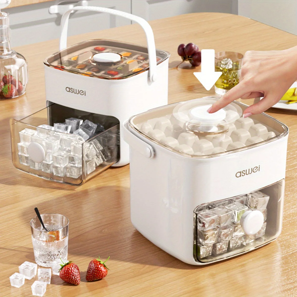 Extra-Large 48-Ice Cube Maker  - Kitchen Gadgets Essential 评论和价格