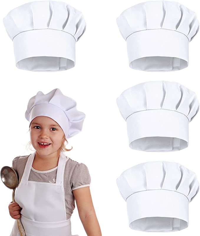 4PCS White Party Cap Hat Costu - Kitchen Gadgets China 评论和价格