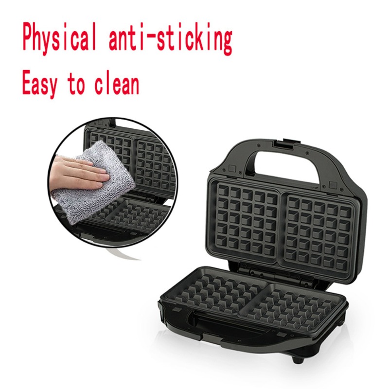110V Large 3-in-1 Detachable S - Breakfast Sandwich Maker 评论和价格